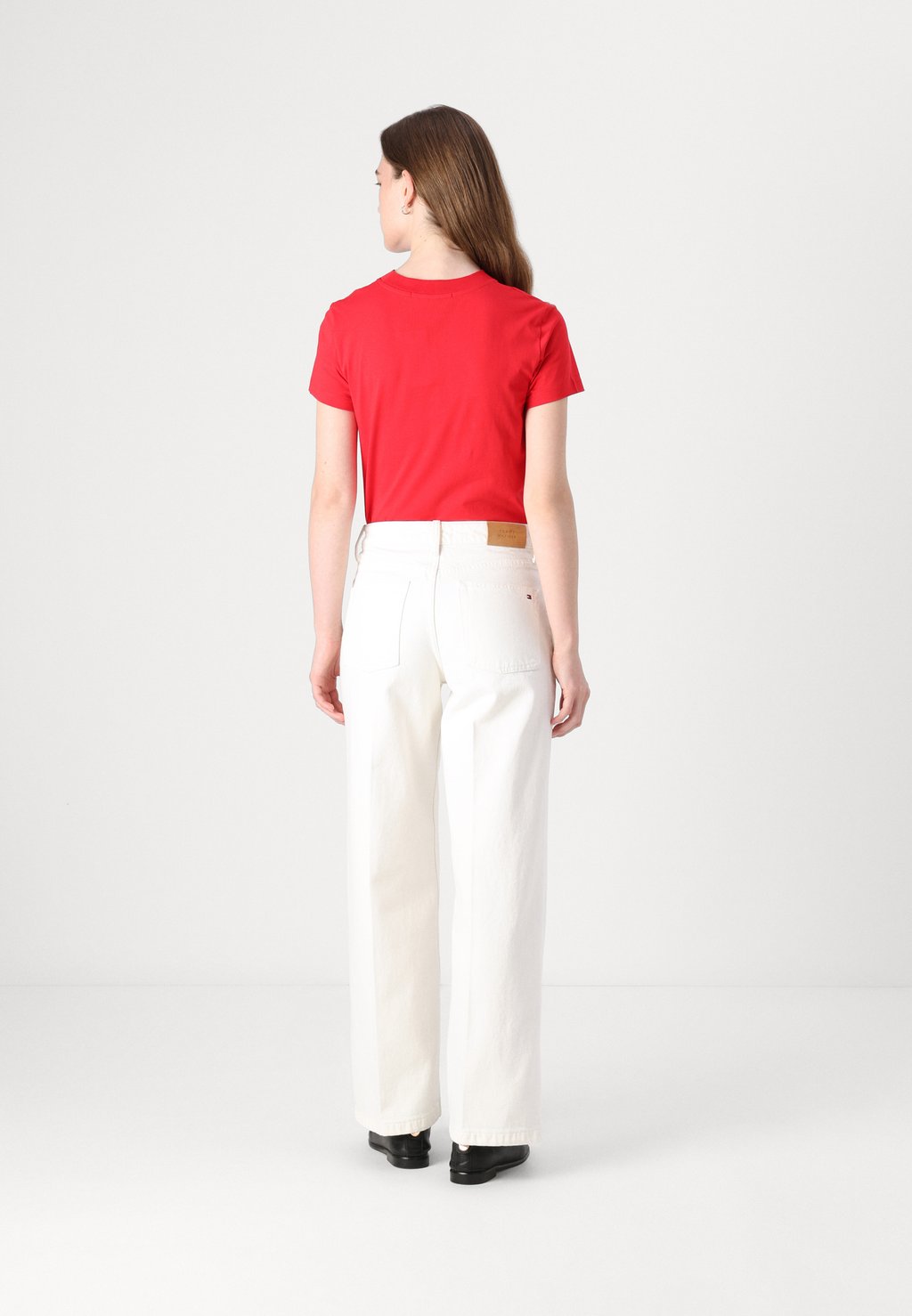 Джинсы свободного кроя WIDE LEG Tommy Hilfiger, молочный — фото 2