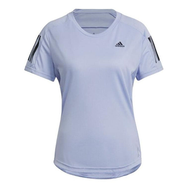 

Футболка владеют футболкой Run Adidas, фиолетовый