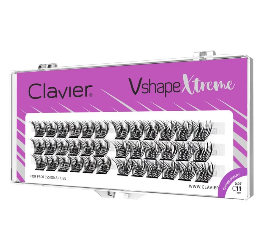 

Clavier Vshape Xtreme C 0.07, ресницы 14 мм