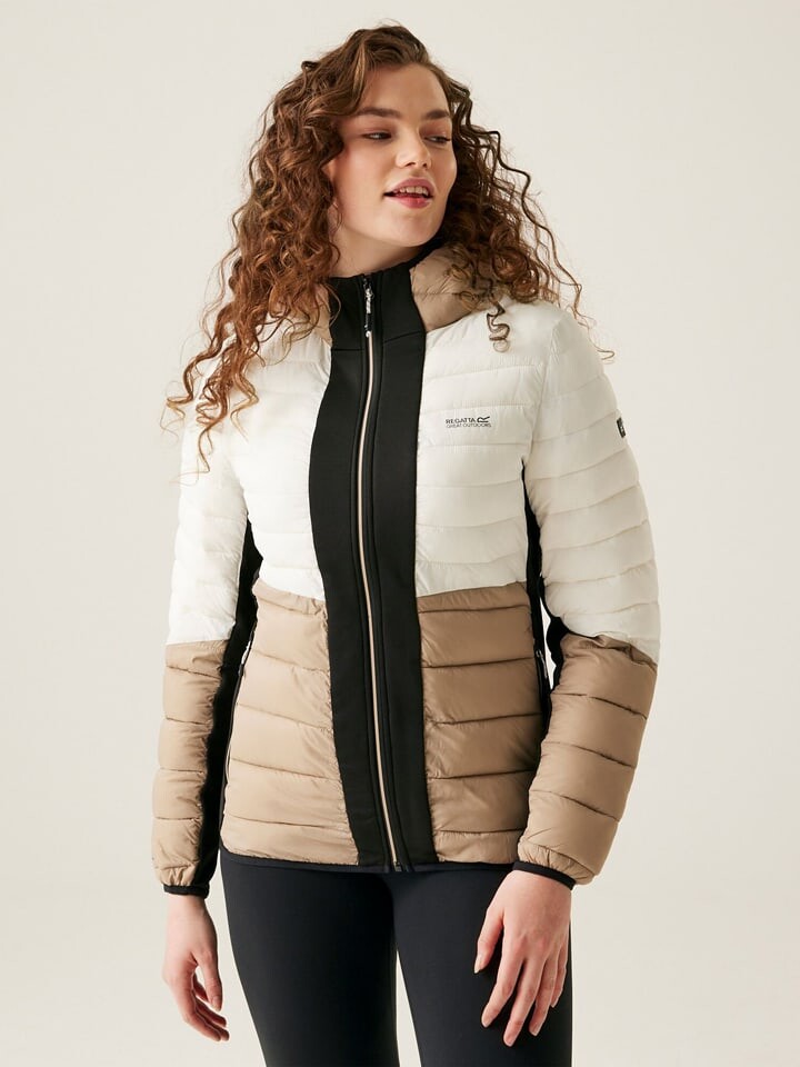 

Гибридная куртка Regatta Leedre, цвет weiß/beige