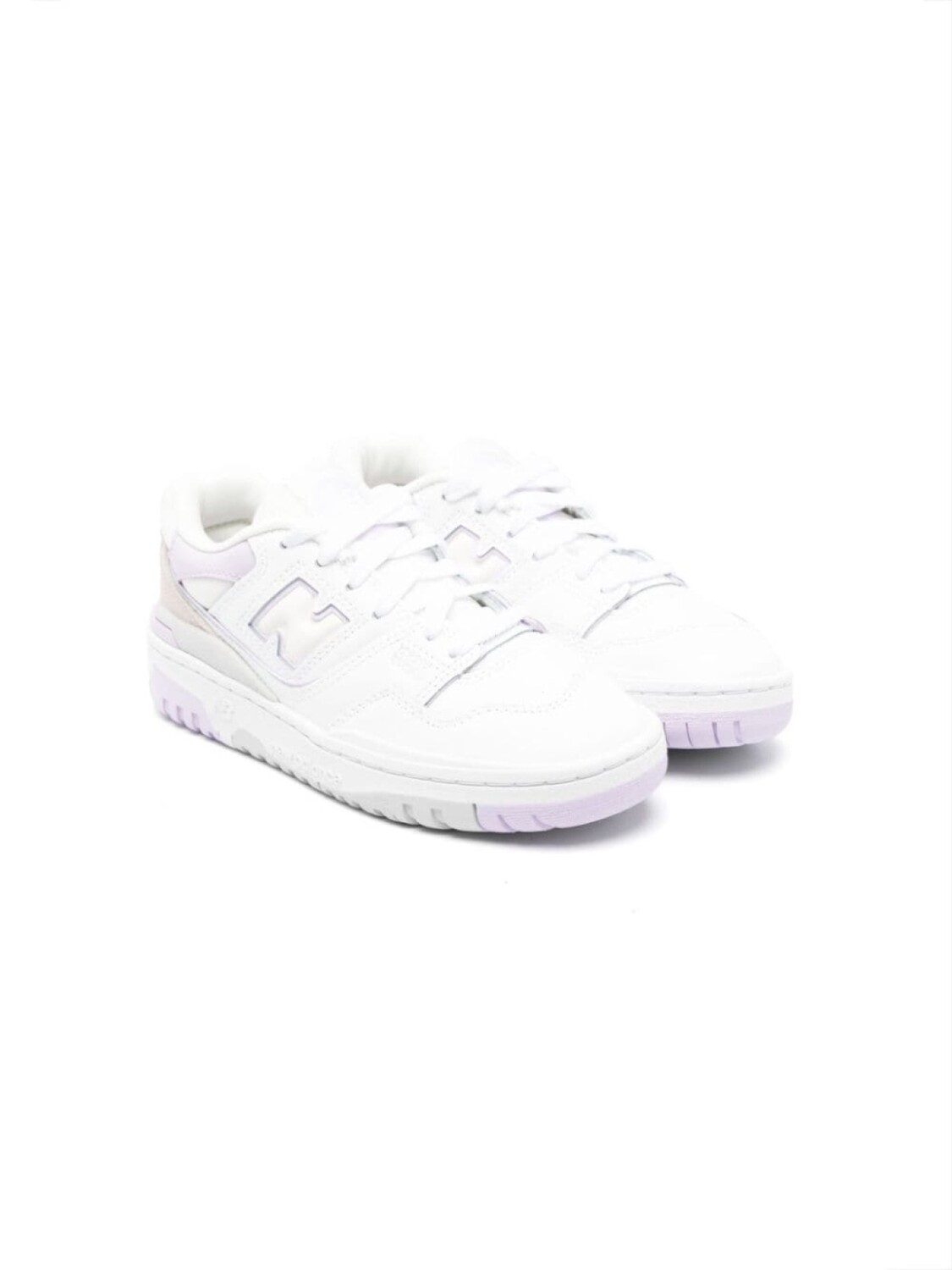 

New Balance Kids кроссовки 550 в двух тонах, белый