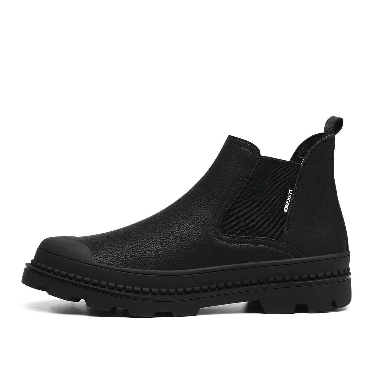 

Челси Ботинки Мужские Luogoks, цвет Black Fleece-Lined