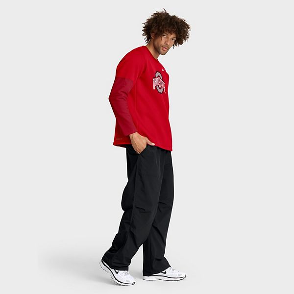 Мужская алая футболка Ohio State Buckeyes 2025 с длинным рукавом Nike — фото 4