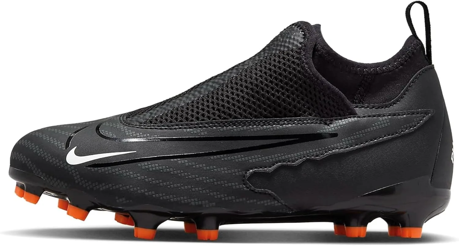 Кроссовки Nike Boys Jr Phantom Gx Academy Df Fg/Mg, белый/черный/серый — фото 4