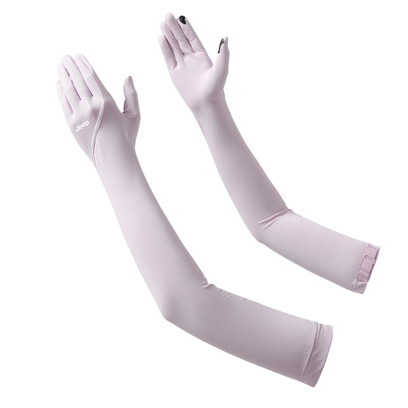 

Тонкие солнцезащитные рукава Unisex Jeep, светло-фиолетовый