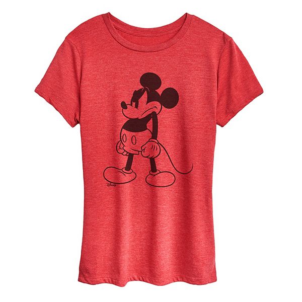 

Футболка с принтом Mickey Mouse Mad Stand Disney, Heather Red