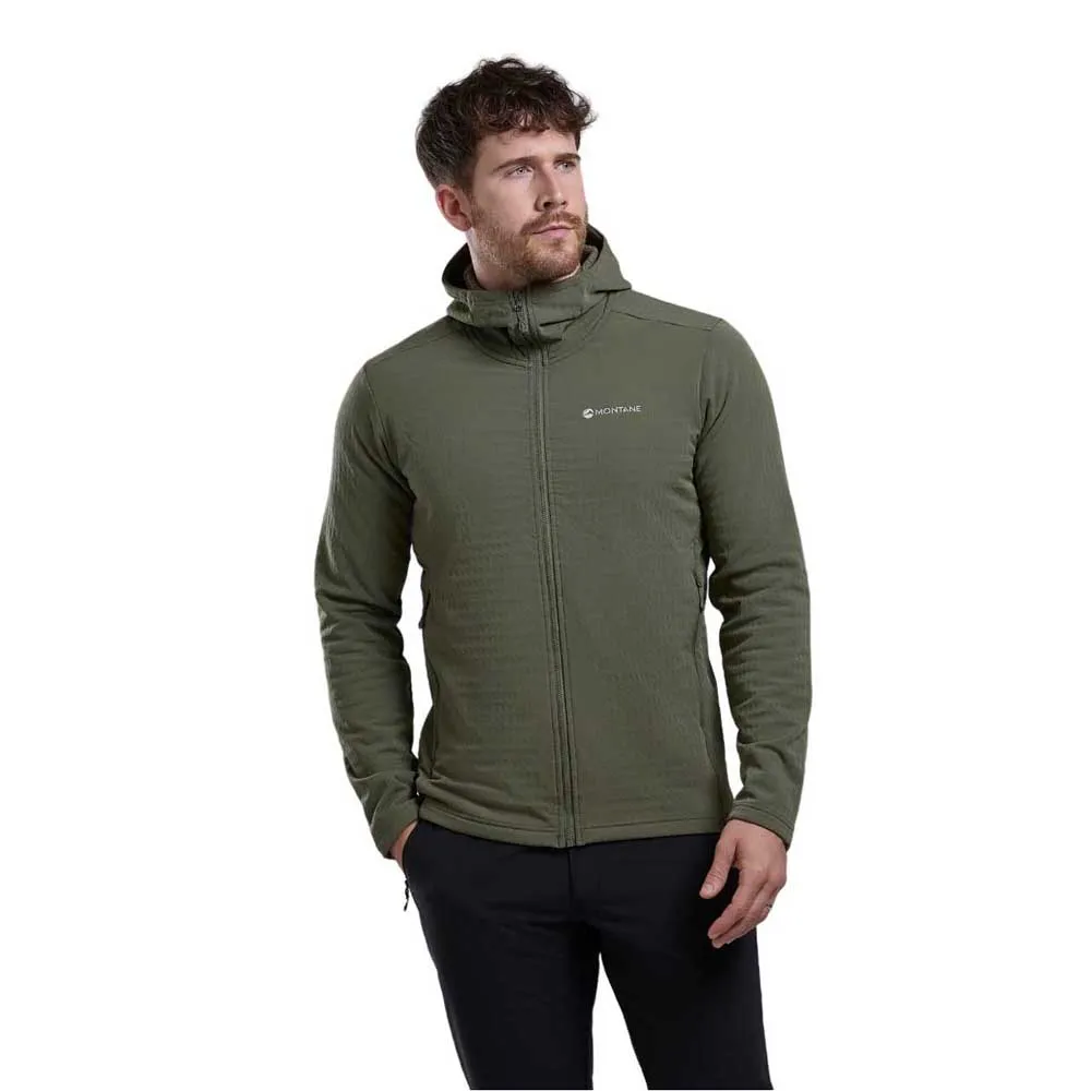 

Флис Montane Protium XT full zip, зеленый
