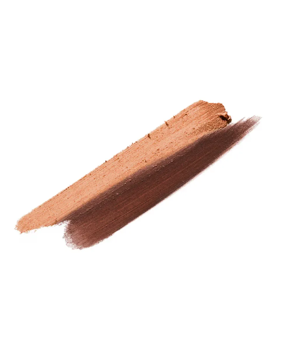 Двойные тени для век в стике High Impact Shadow Play Shadow Definer Clinique, Café Au Lait — фото 3