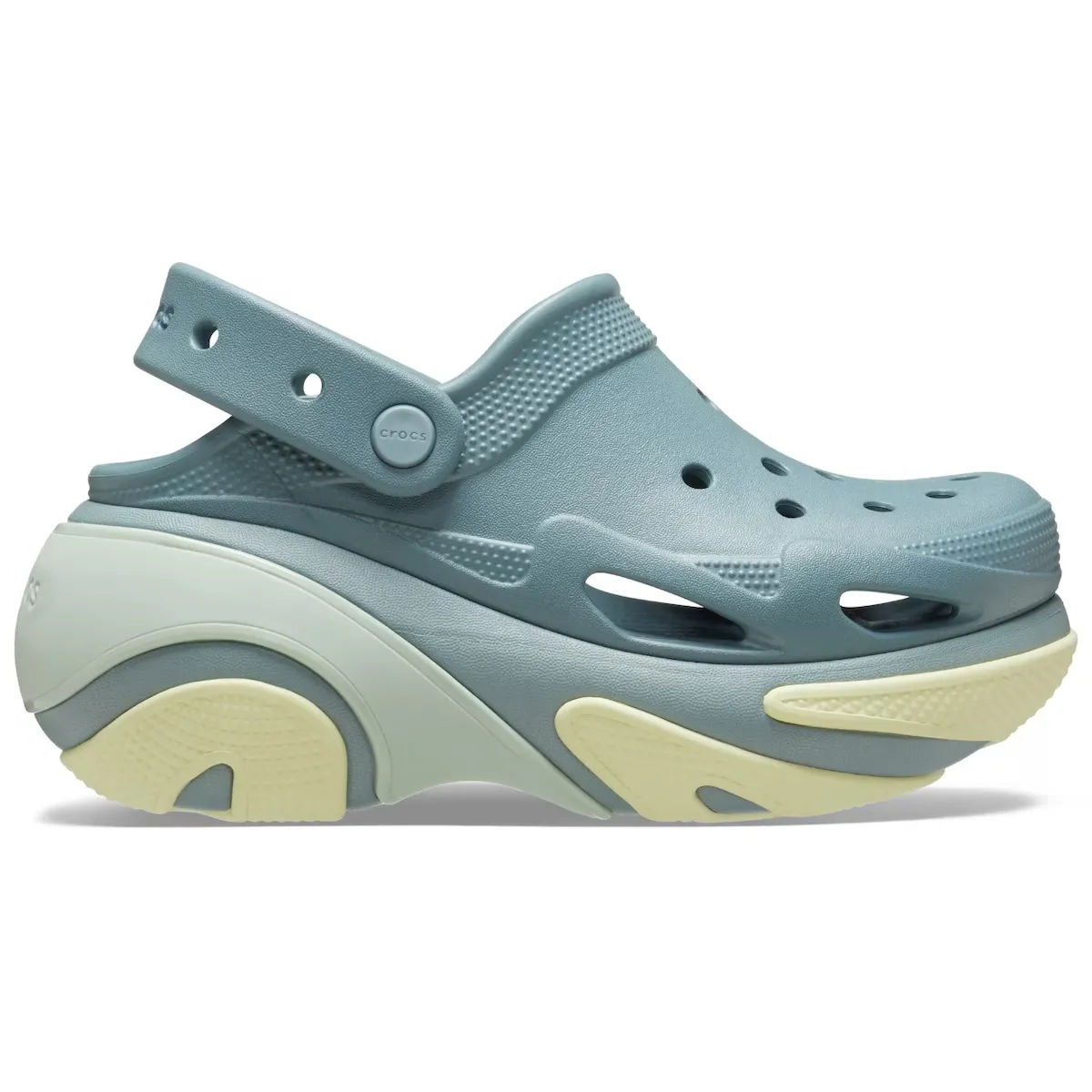 

Унисекс Bubble Crush Clog U Crocs Clogs, бирюзовый