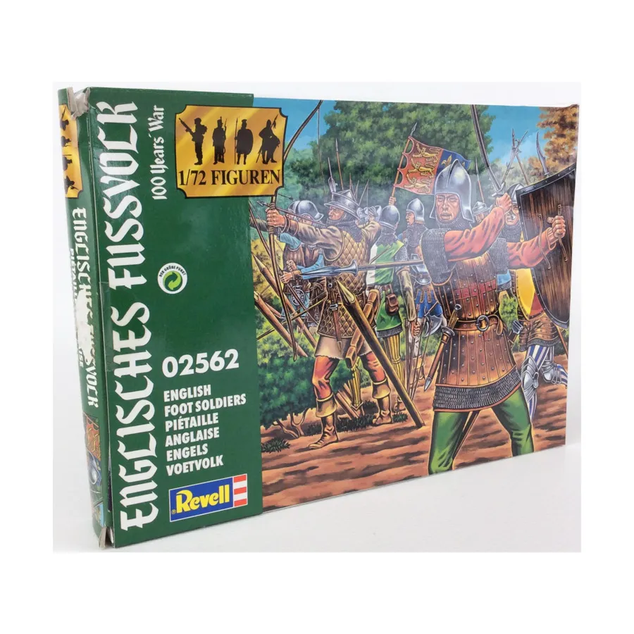 

Английские пехотинцы, Historical Miniatures - 100 Years War (1:72) (Revell/Monogram)