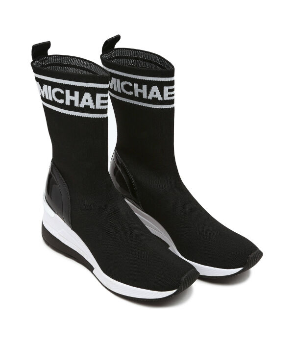 Ботильоны женские Michael Kors Skyler текстильные спортивные, черный — фото 3