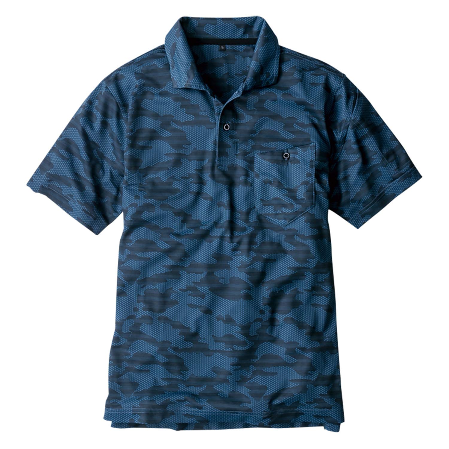 

Поло CO-COS MAXDRY Air UV+ G1637 с коротким рукавом, легкое, для весны и лета, камуфляж «плющ», 5 л