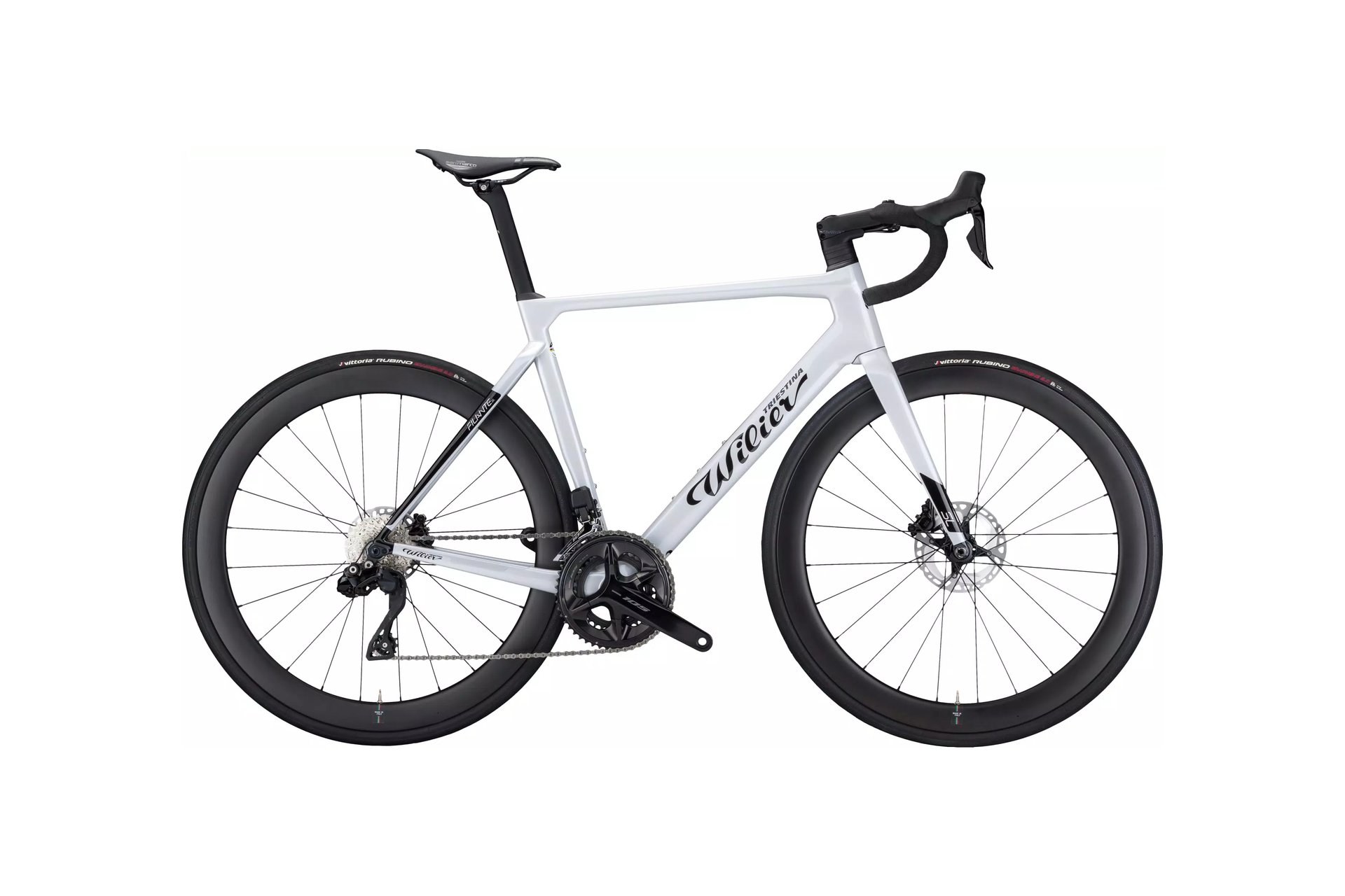 

Шоссейный велосипед Wilier Filante sl - 105 di2 - ndr50 - 28 дюймов - diamant, silber | f12 - silver, black; glossy
