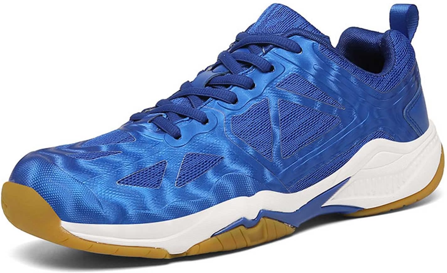 

Мужские бадминтонные кроссовки Maylrvjv, легкие, износостойкие, для занятий в зале, для ракетбола, сквоша и тенниса, синий