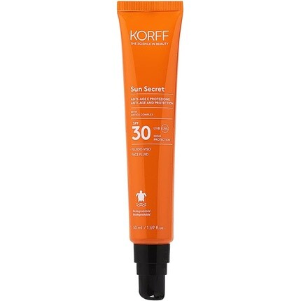 

Korff Sun Secret Антивозрастной солнцезащитный флюид для лица SPF30 50 мл