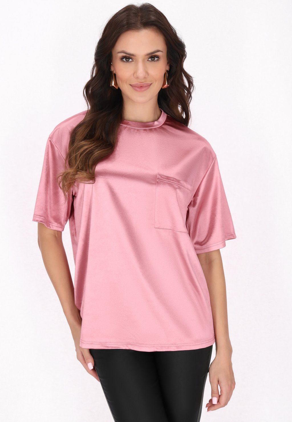 

Базовая футболка Blouse faina, розовый