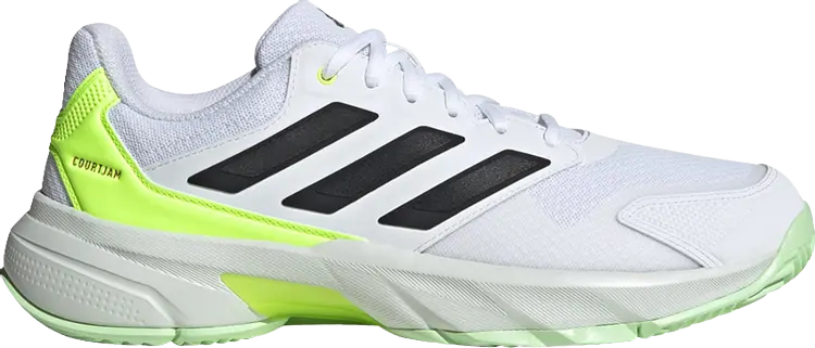 

Кроссовки CourtJam Control 3 'White Lucid Lemon', белый, Серый, Кроссовки CourtJam Control 3 'White Lucid Lemon', белый