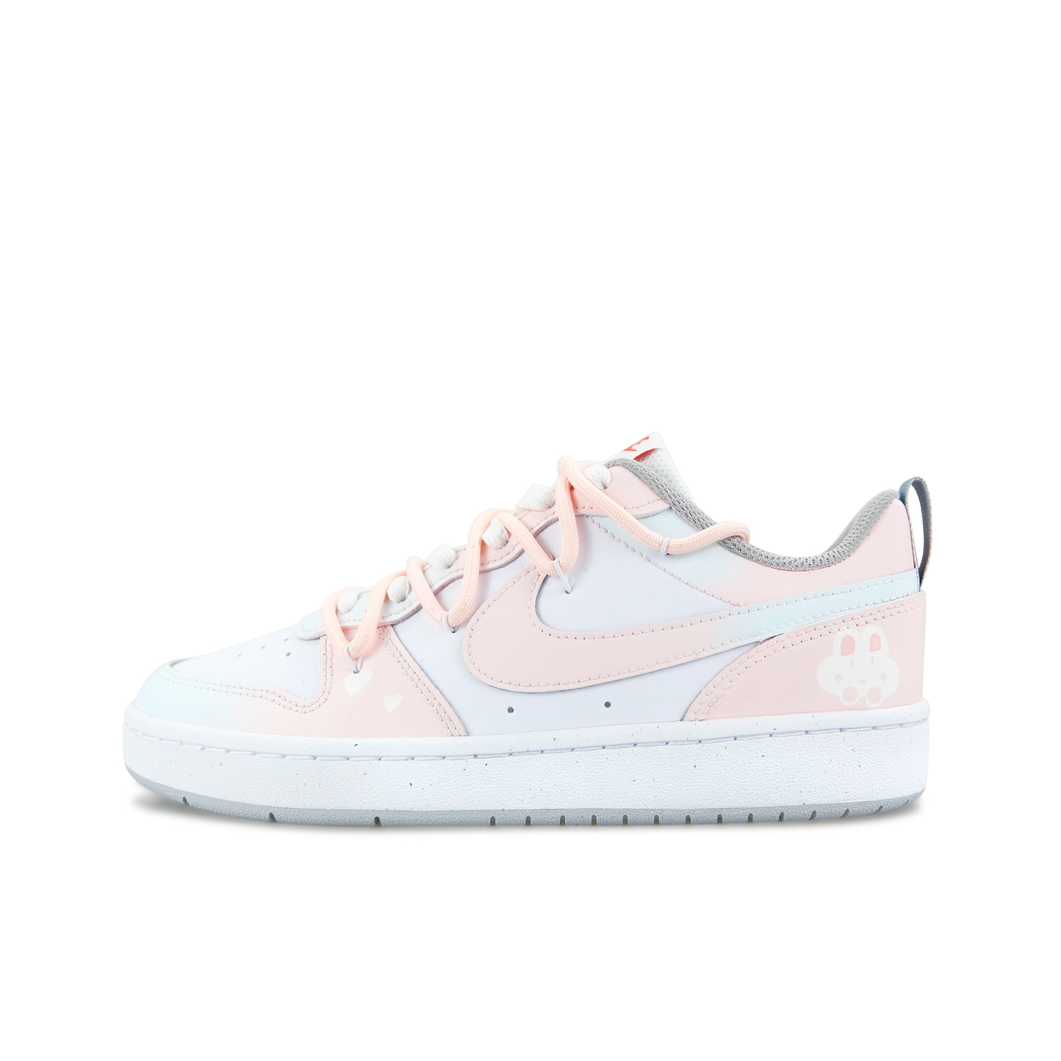 

Nike Court Borough мягкие милые кролики противоскользящие износостойкие низкие детские скейтбординг кроссовки pink подростки