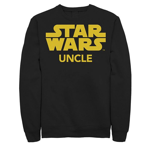 

Мужской флисовый свитшот с логотипом Star Wars Uncle Classic Title Licensed Character