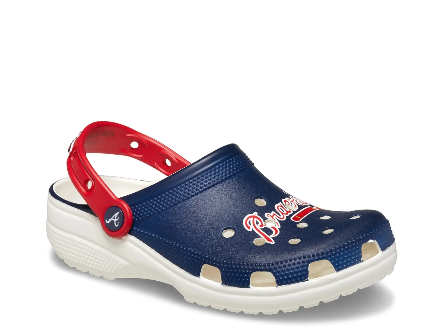 

Сабо MLB Atlanta Braves Classic Clog Crocs, белый