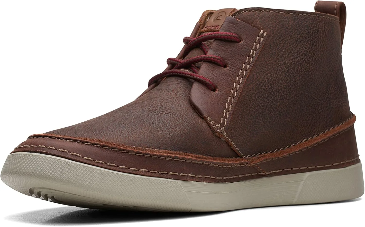 Мужские ботинки Clarks Gereld Mid Chukka, коричневый — фото 4