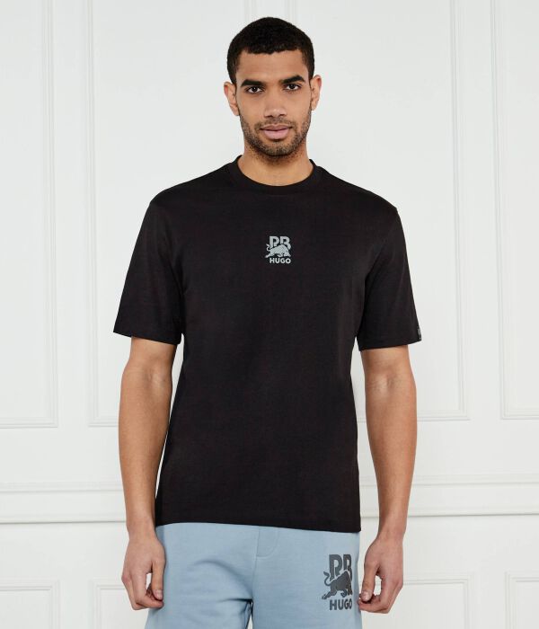 

Футболка deckies_rb Relaxed fit Hugo, черный