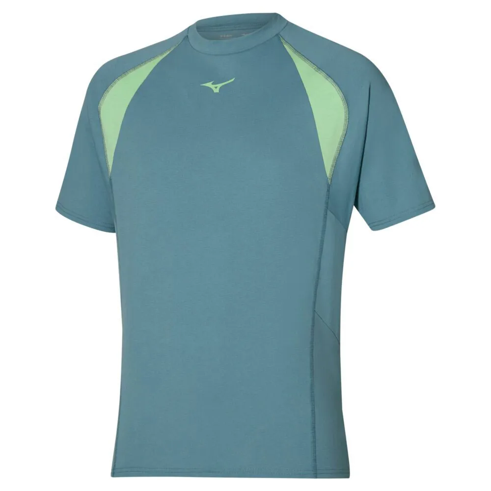 

Футболка с коротким рукавом спортивная Mizuno Athletics Oversize, синий
