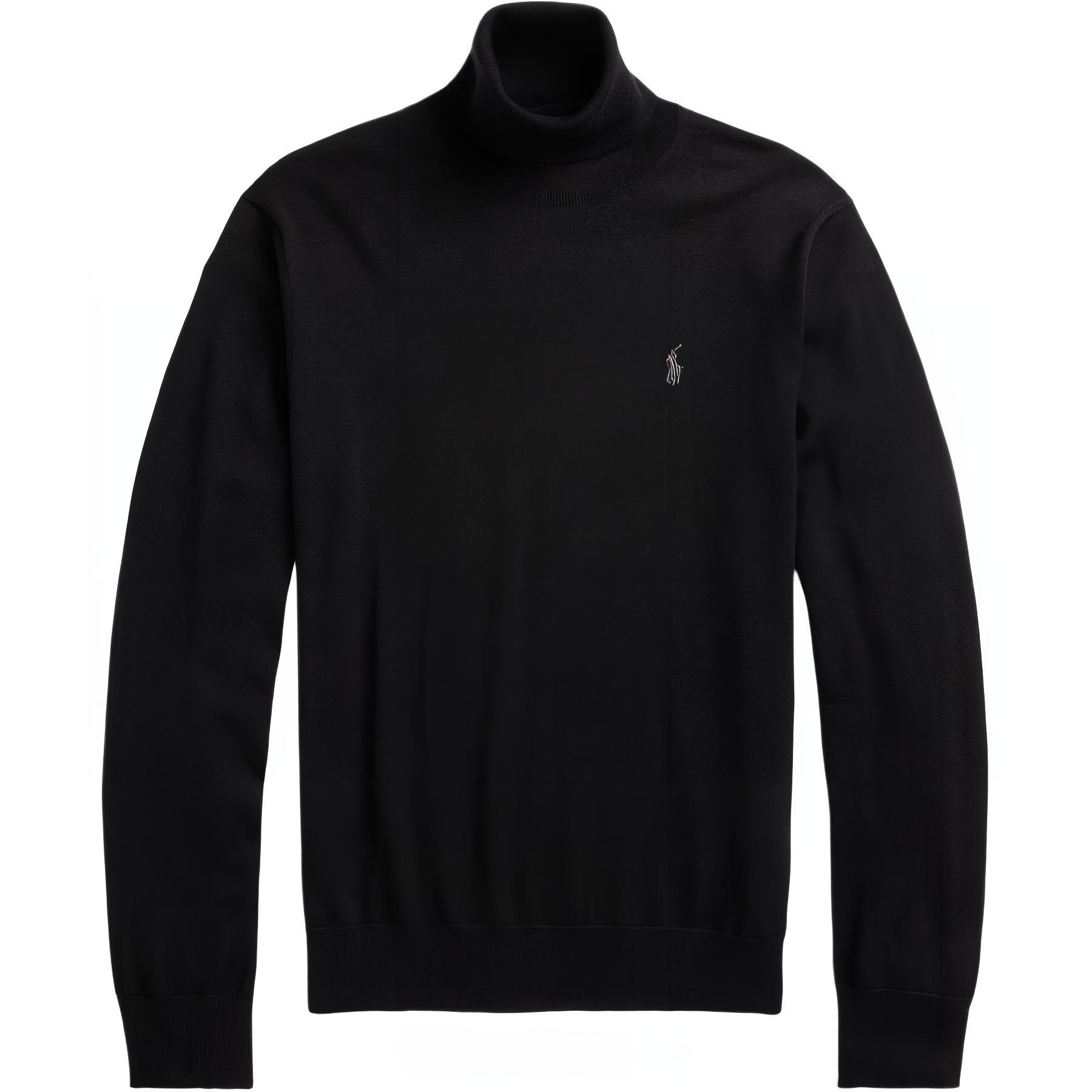 

Стираемый водолазный джемпер Polo Ralph Lauren, черный