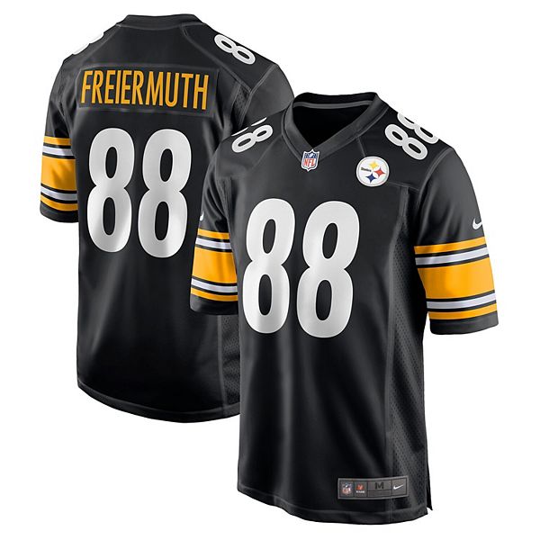 Футболка Pittsburgh Steelers Pat Freiermuth черная Nike — фото 2
