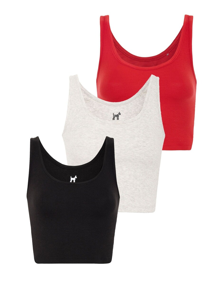 

Топ Williot Alyce, цвет Light grey/Red/Black