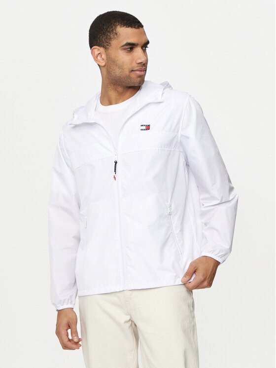 

Ветровка regular fit Tommy Jeans, белый