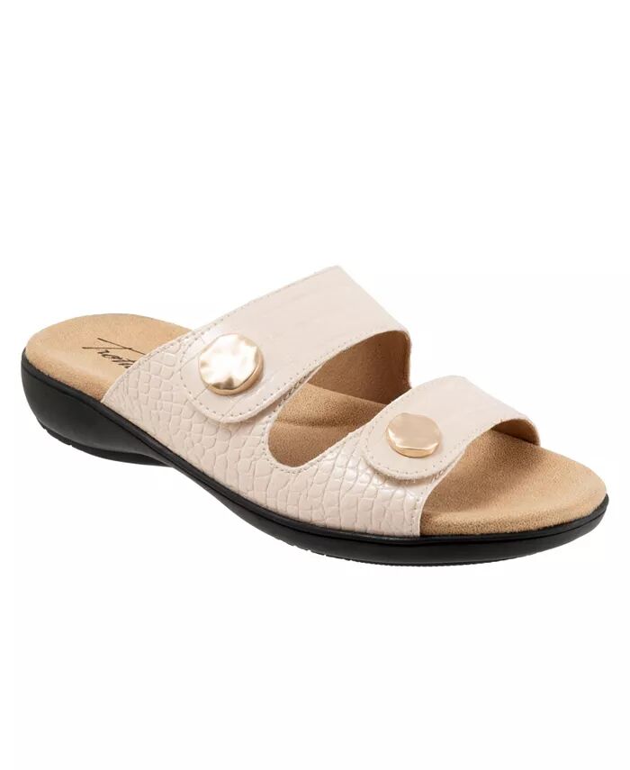 Сандалии Ruthie Croco Trotters, слоновая кость/кремовый