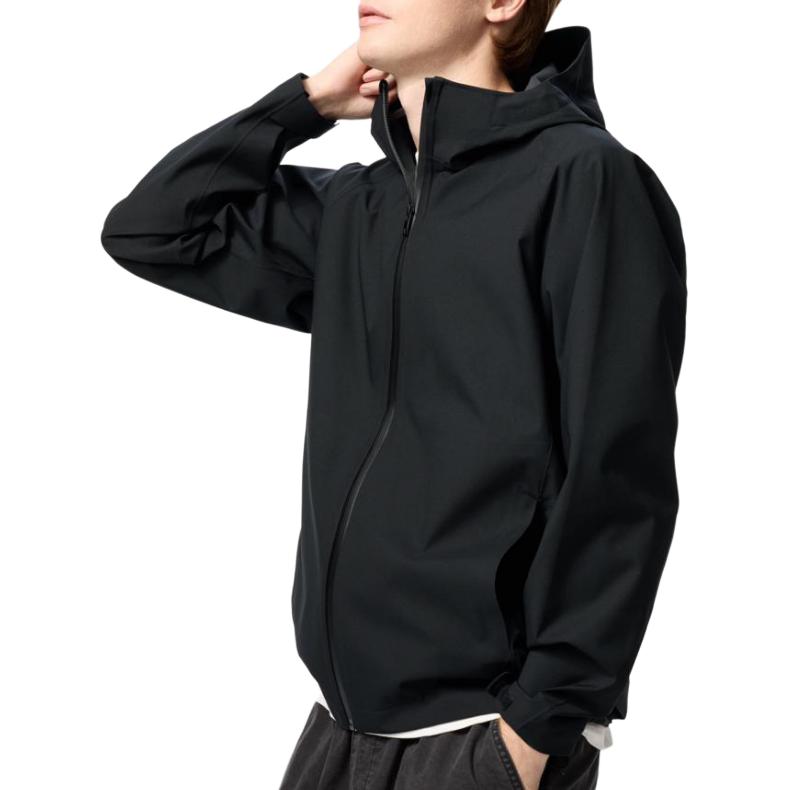 

UNIQLO Куртка унисекс черная, Black