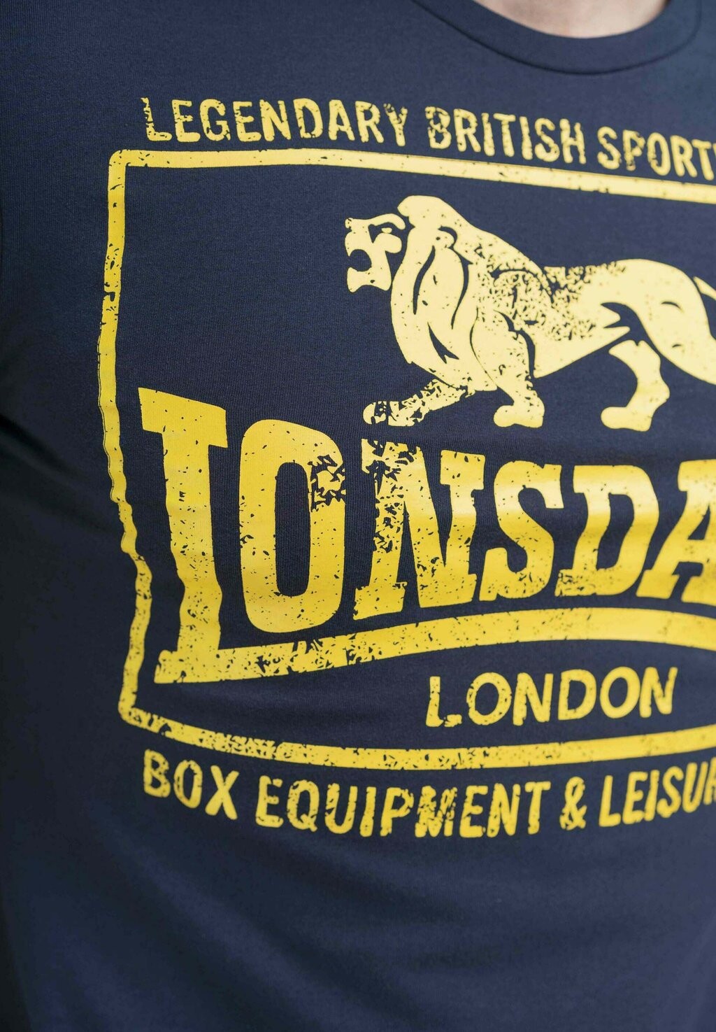 

Футболки с принтом NORMALE PASSFORM Lonsdale, темно-синий