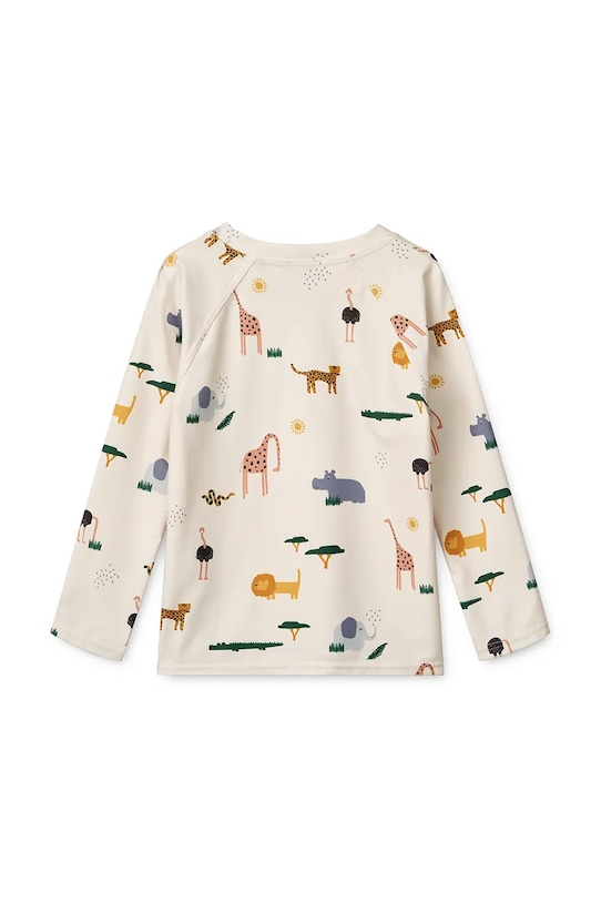Детский купальный лонгслив Noah Printed Longsleeve Swim Tee Liewood, бежевый — фото 2