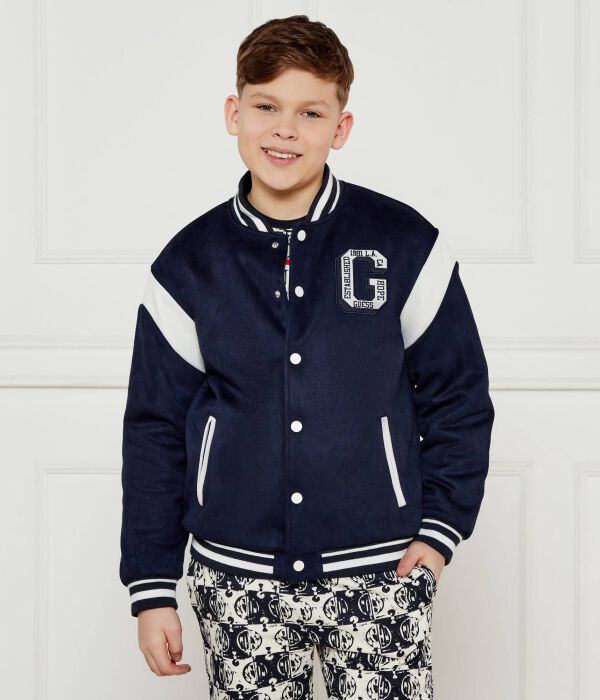 

Куртка-Бомбер Loose fit Guess, синий