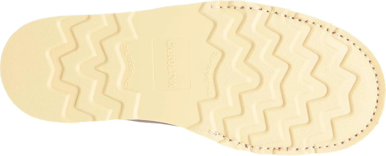 

Мужские рабочие ботинки Carolina Amp 8" с стальным носком, верх из кожи, противоскользящая подошва, мягкая стелька, защитная обувь, темно-коричневый