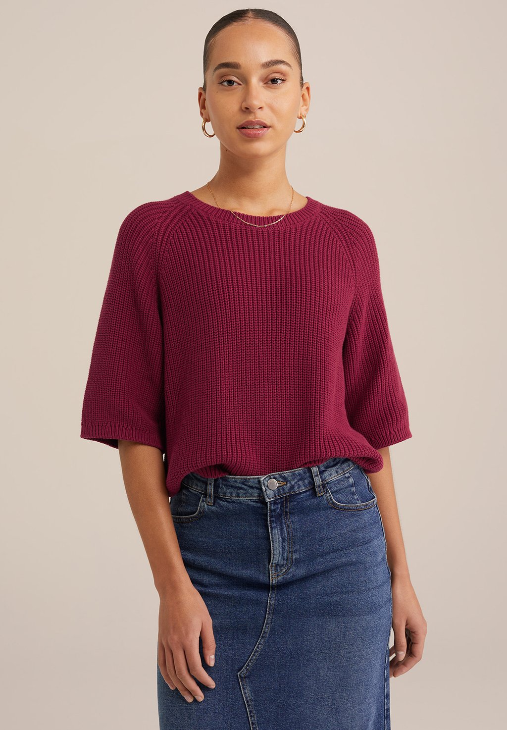 

Свитер WE Fashion, красный