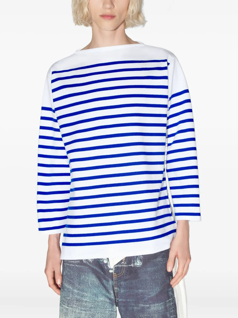 

Футболка La Marinière Jean Paul Gaultier, белый