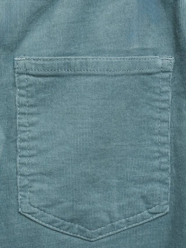 Детские брюки Mafalda с широкими штанинами из вельвета Mango, Green — фото 4