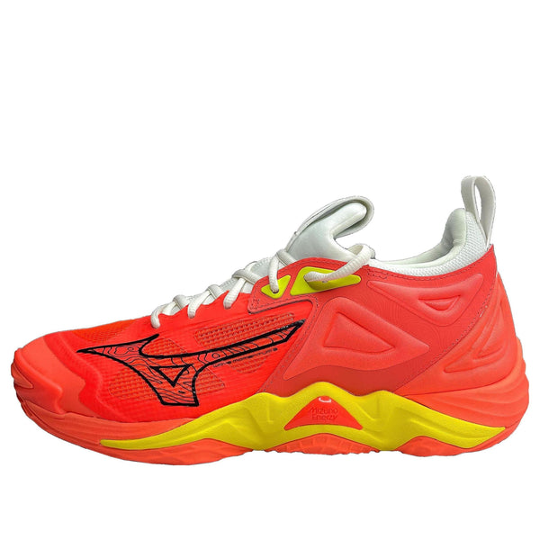 

Кроссовки wave momentum 3 'neon orange' Mizuno, оранжевый