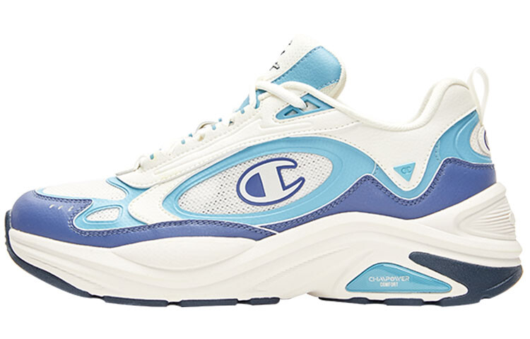 

Мужские массивные кроссовки Champion Retro Sports, Cream white/arctic blue, Белый, Мужские массивные кроссовки Champion Retro Sports, Cream white/arctic blue