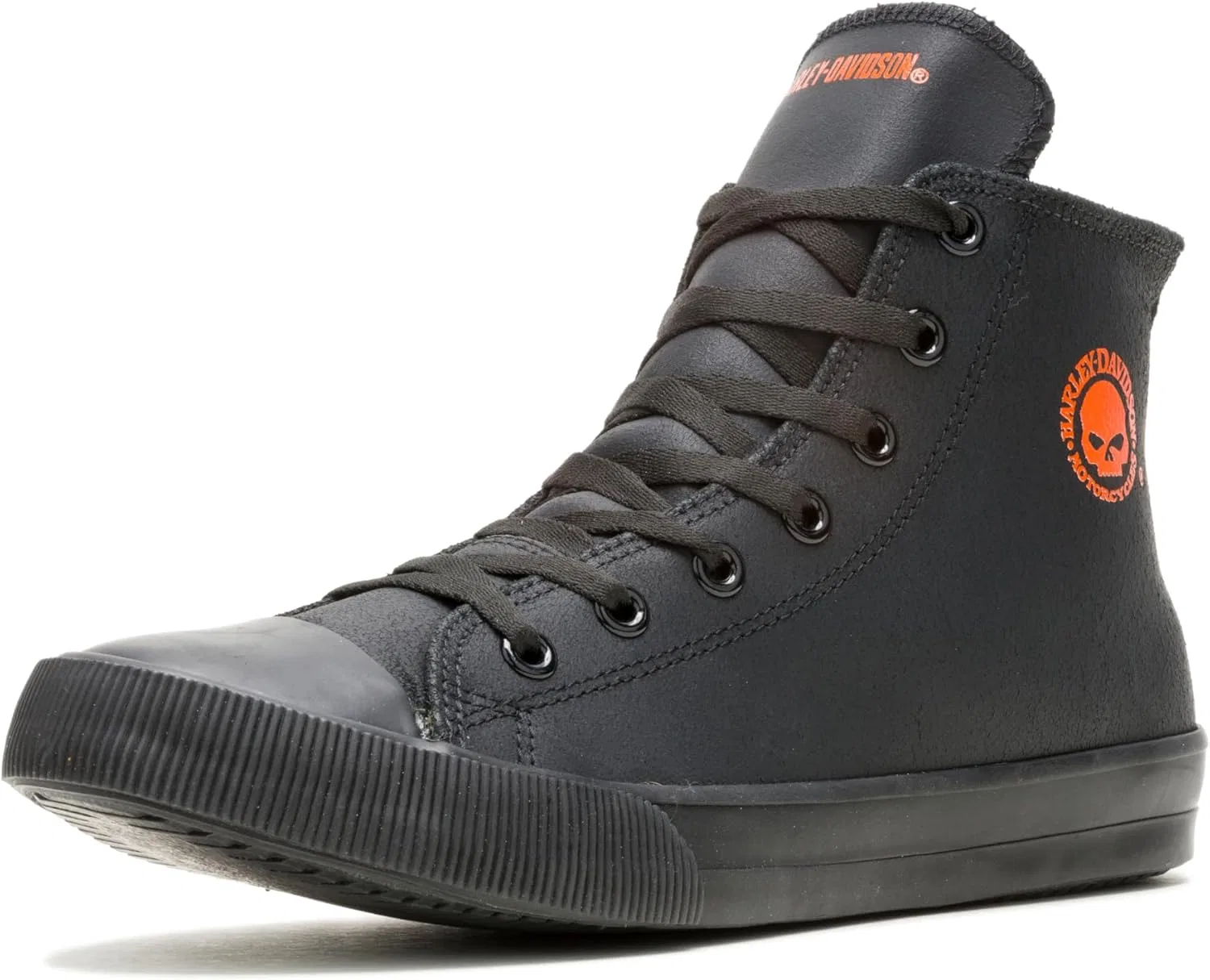 Кроссовки мужские Harley-Davidson Baxter, Black/Orange