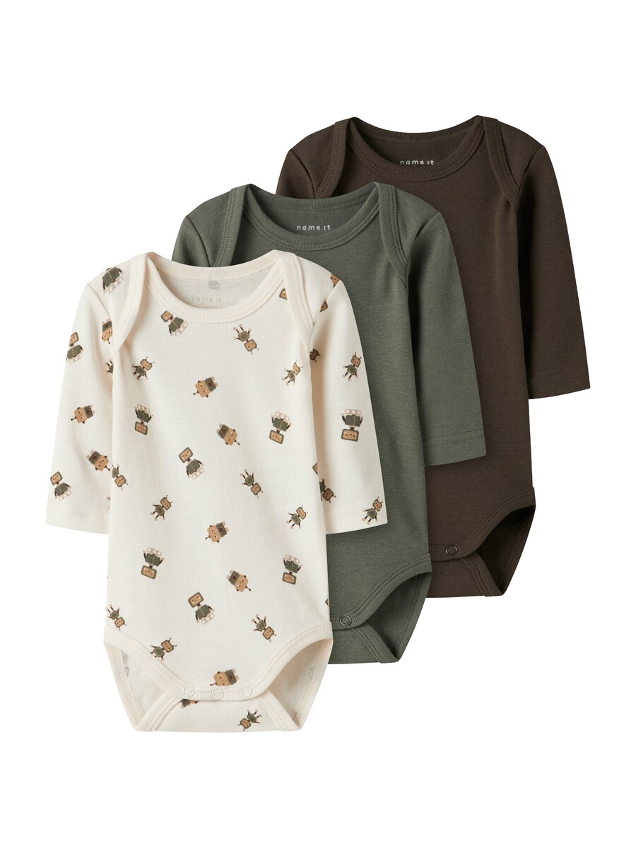 

Комбинезон NAME IT, цвет Beige/Cream/Brown/Reed