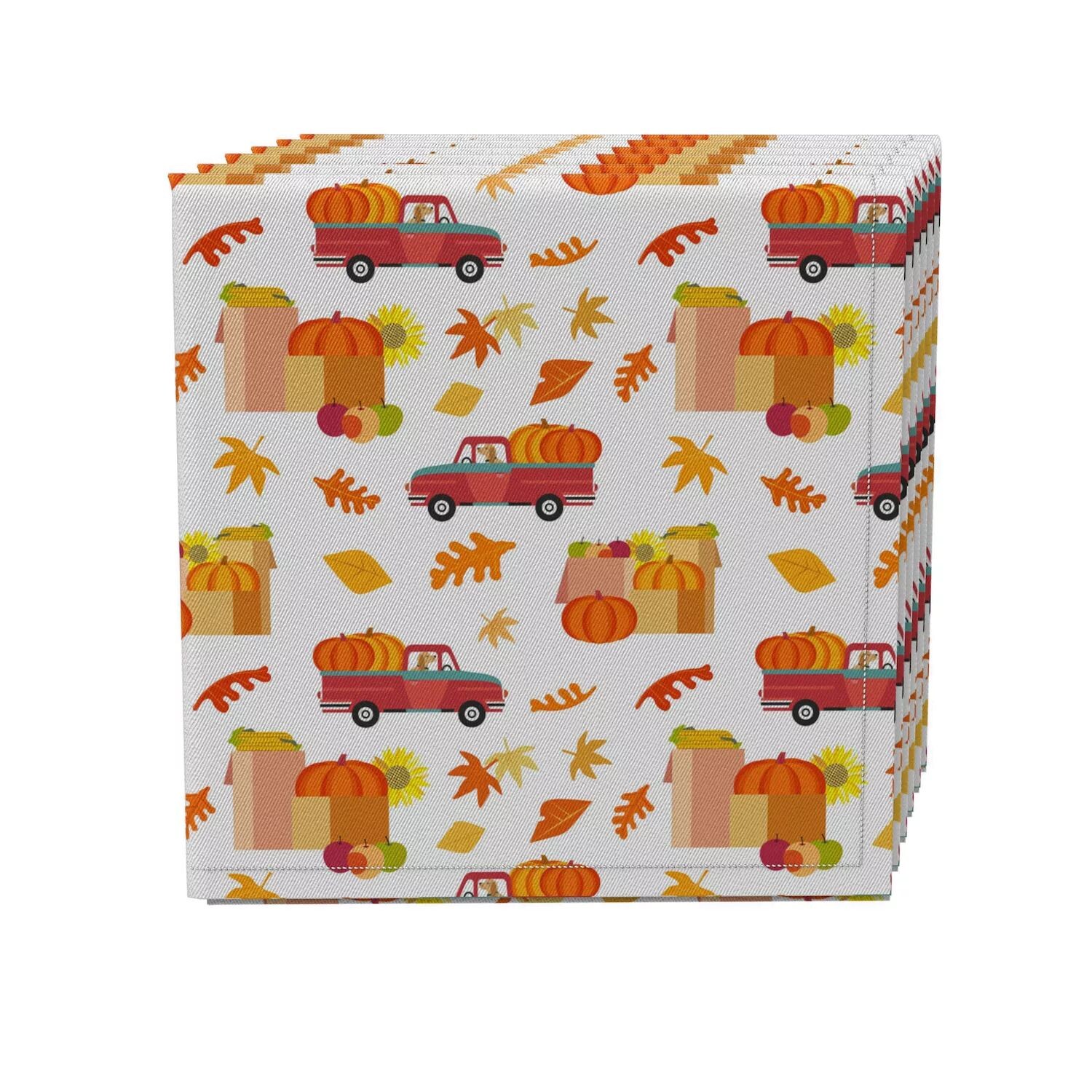 

Набор салфеток из 4 шт., 100 % хлопок, 20x20 дюймов, Fall Fest