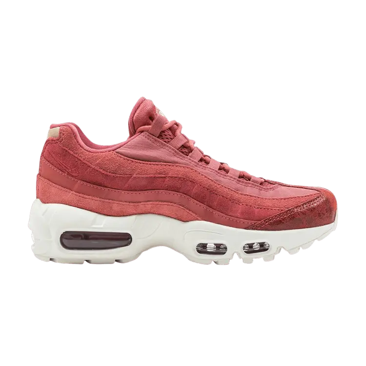 Кроссовки Nike Wmns Air Max 95 Premium 'Light Redwood', красный