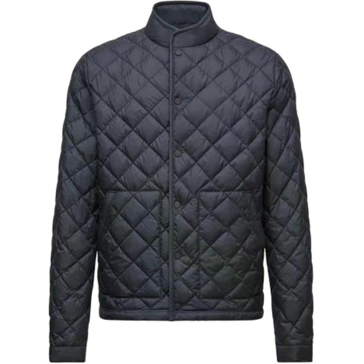 

Moncler Укороченная стеганая пуховая куртка, Blue