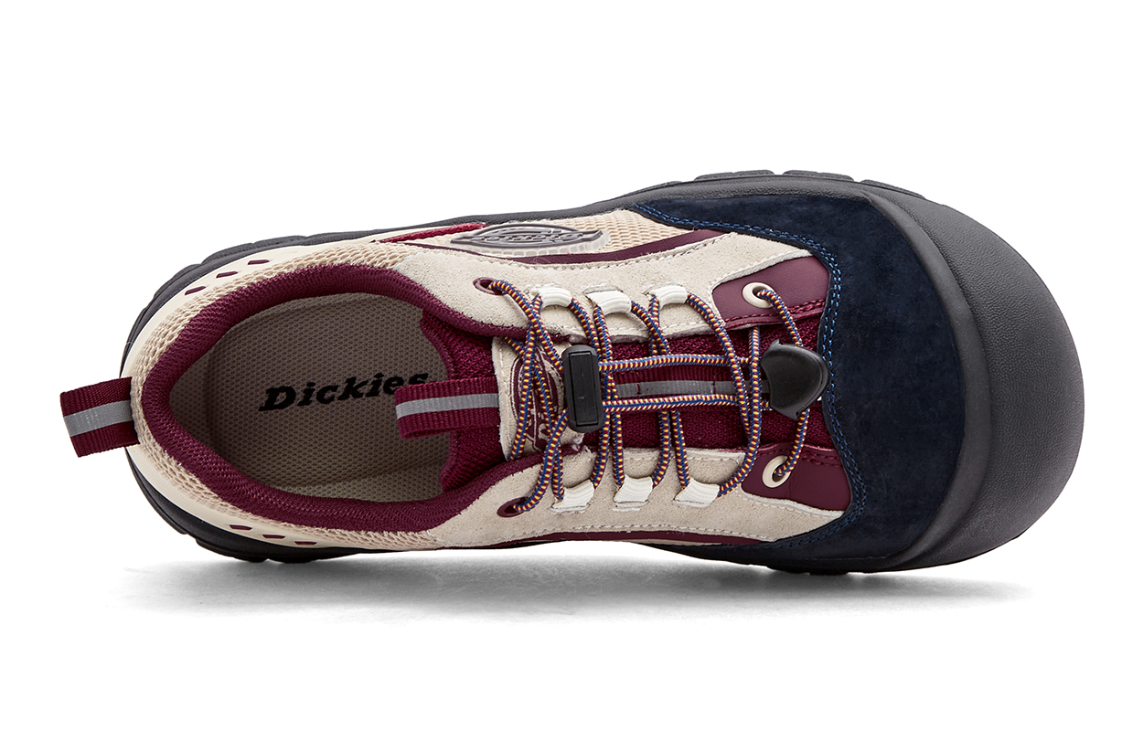 Низкие повседневные кроссовки для детей Dickies, бежевый/красный — фото 3