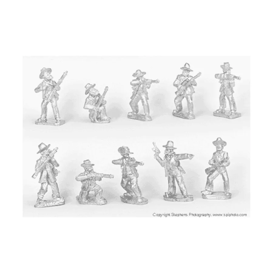 

Перестрелка буров с винтовками, Colonialism - The Boer War - Boers (25mm)