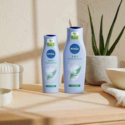 2-в-1 Care Express Ph-Balance шампунь + кондиционер 400 мл с алоэ вера, Nivea — фото 3